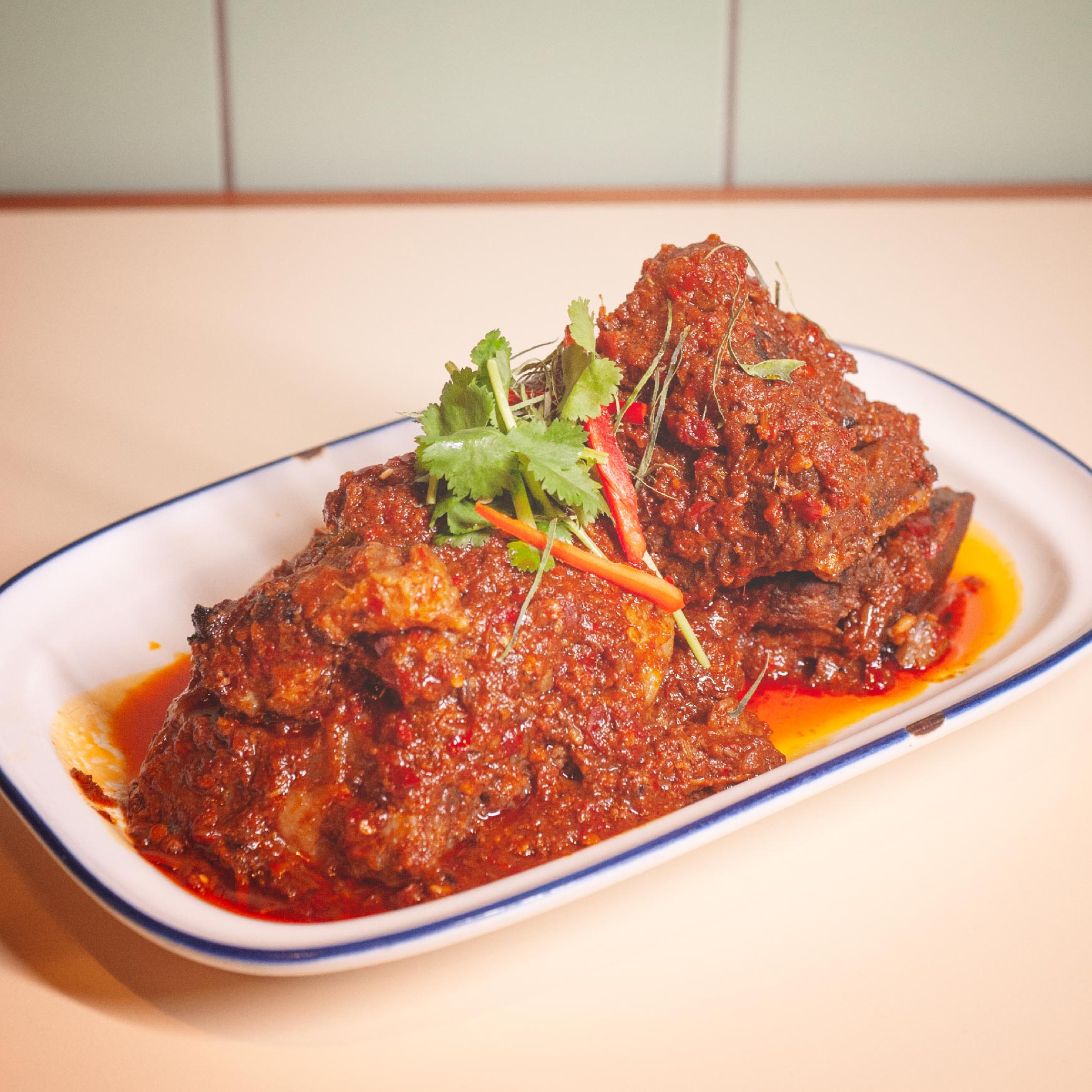 Bone-In Beef Rib Rendang 🌶️🌶️