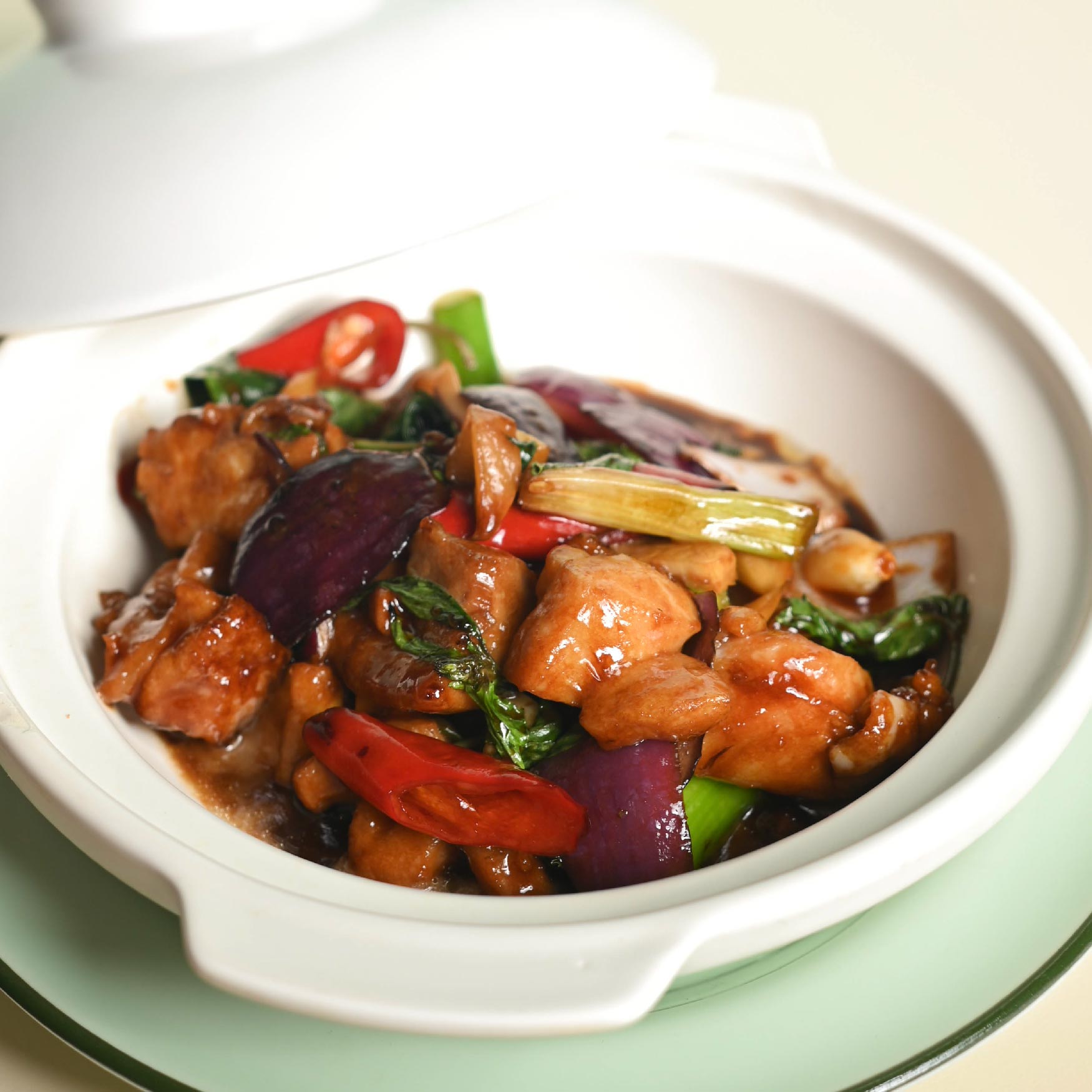 Three Cup Claypot Chicken