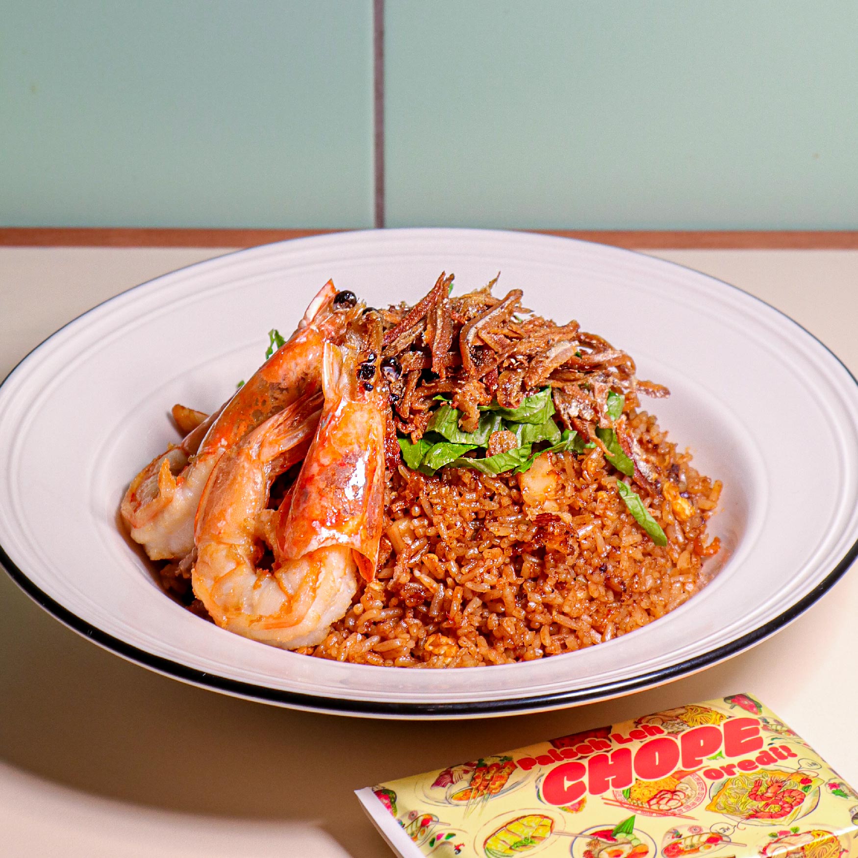 Sambal Seafood Fried Rice 🌶️